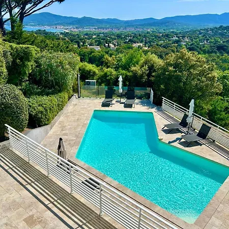Gricard T5 Avec Piscine Vue Panoramique Sur Les Collines De Et Apercu Villa