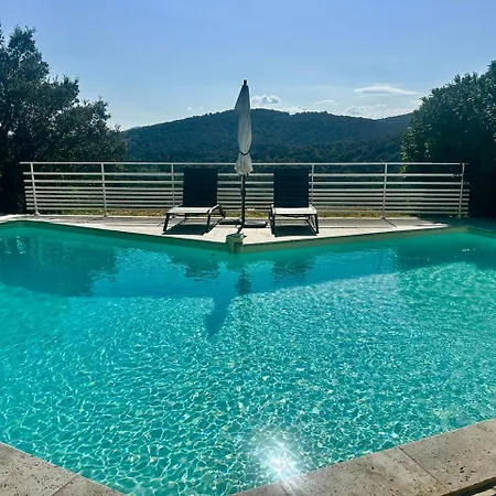 Villa Gricard T5 Avec Piscine Vue Panoramique Sur Les Collines De Et Apercu *