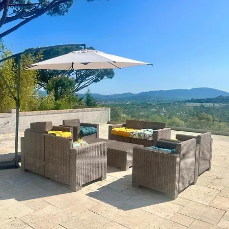 Gricard T5 Avec Piscine Vue Panoramique Sur Les Collines De Et Apercu Villa